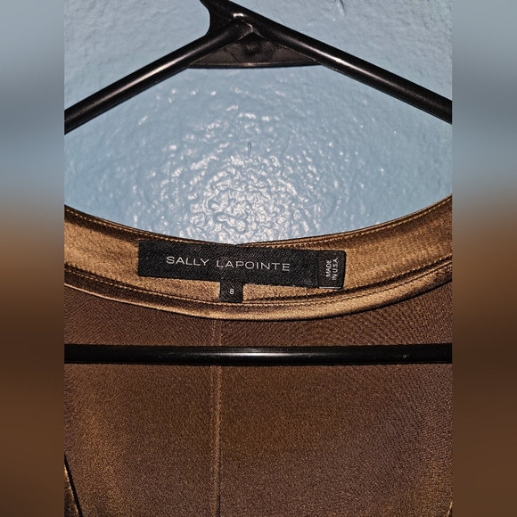 SALLY LAPOINTE Satin Jumpsuit - Picture 6 of 9